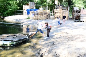 kinderfeestje in Amsterdam bouwspeelplaats het landje
