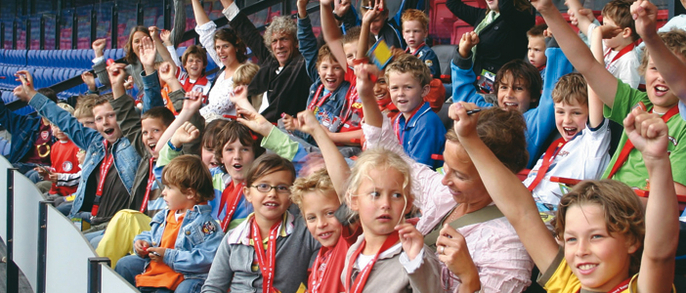 Kidstour bij Feyenoord