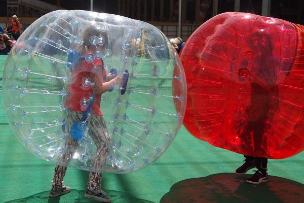 Bumperball Voetbal bij Evorsa