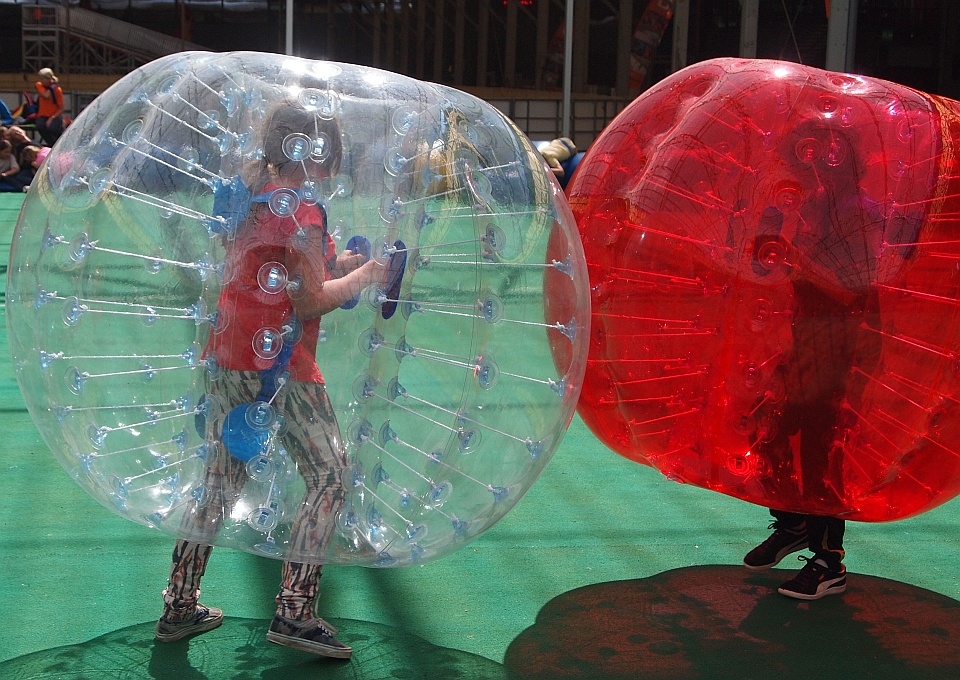 Bumperball Voetbal bij Evorsa