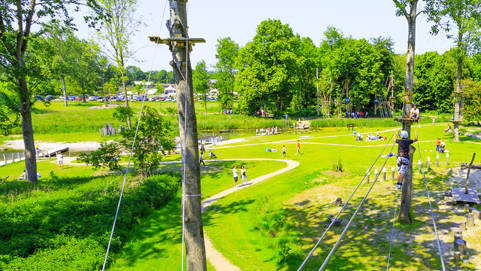 Klimfeestje bij Fun Forest Almere