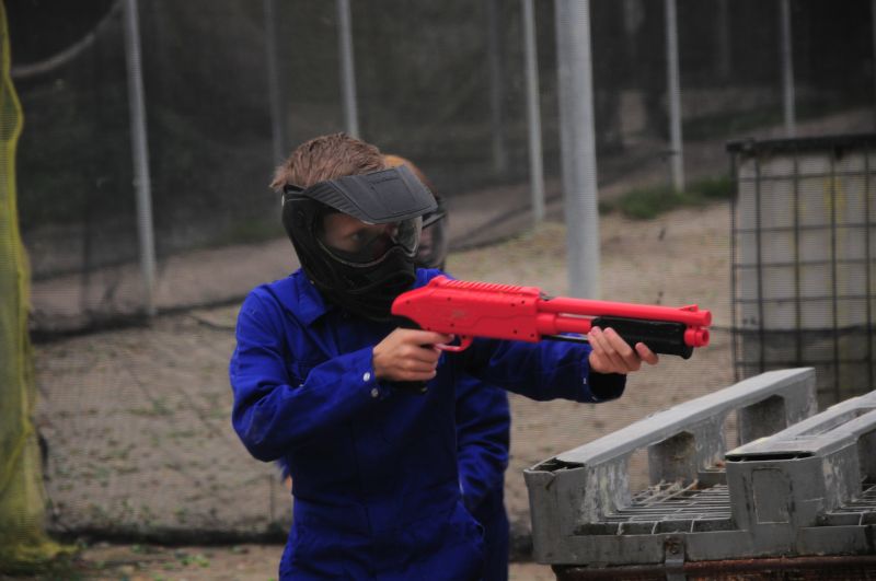 Paintballen bij Fundustry