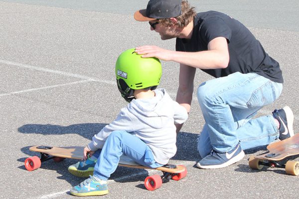 Longboarden bij Ride Along