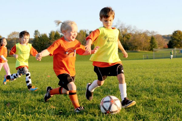 Voetbalfeestje bij Footy