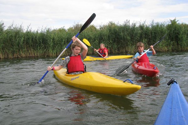 Kanoën bij SEC Survivals